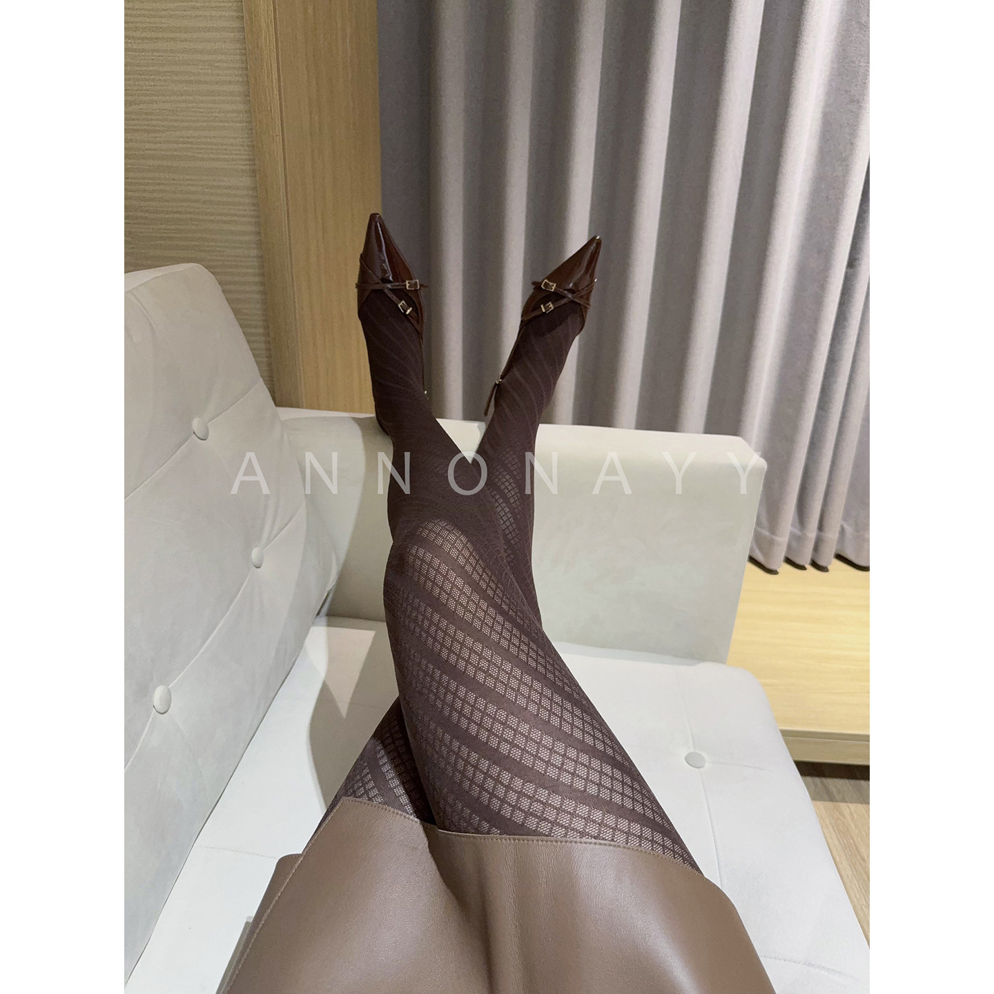 外贸显瘦斜纹菱格打底袜春秋时尚连裤袜女50D厚丝袜高个子A339,女士内衣/男士内衣/家居服,连裤袜/打底袜,淘宝优惠券,粉丝福利购,淘宝优惠卷