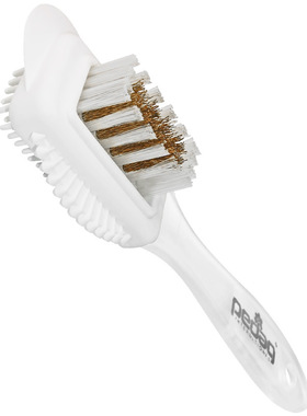 德国PEDAG麂皮刷绒皮刷 雪地靴磨砂翻毛绒面皮清洁打理工具鞋刷