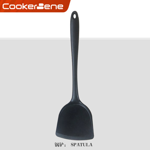 CookerBene不粘锅专用硅胶锅铲家用油刷长柄炒菜铲子耐高温汤勺