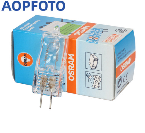aopfoto欧司朗摄影灯泡64515 230V 120V300W GX6.35外拍 造型灯泡