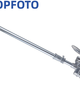 aopfoto 摄影顶灯架不锈钢斜臂万向转盘伸缩横杆平铺吊杆吊臂横杆