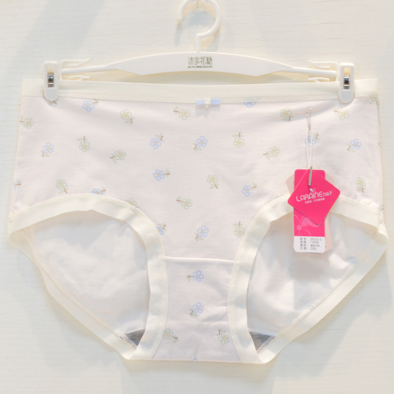 彩田花仙子四季女内裤天然健康干爽抑菌甜美可爱韩版大方女裤头
