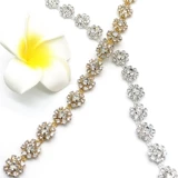 Цепь, аксессуар, серебристо-белые бретели, DIY