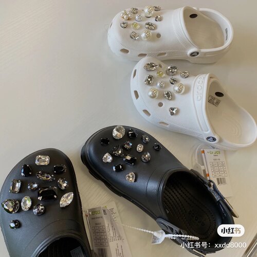 水钻鞋扣洞洞鞋扣雅雅DIY