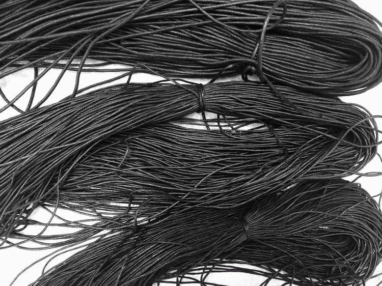 黑色腊绳黑色吊牌绳黑色蛋糕盒绑资料光滑包芯粗蜡绳项链绳135米,居家布艺,绳子,淘宝优惠券,粉丝福利购,淘宝优惠卷