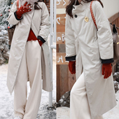 PKH.HK特冬收官 过年北方妥妥质感三防内胆胎牛毛拼接长款 鹅绒服