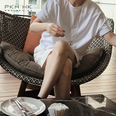 PKH.HK特 春新 自留 气质版型长期主义经典黑白设计简约短袖T