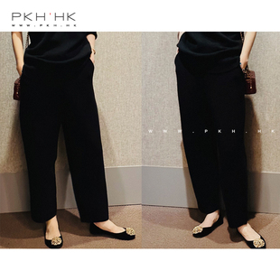 冬季 穿不腻厚暖羊毛针织奶奶裤 冬新品 锥形裤 私服种草 PKH.HK特