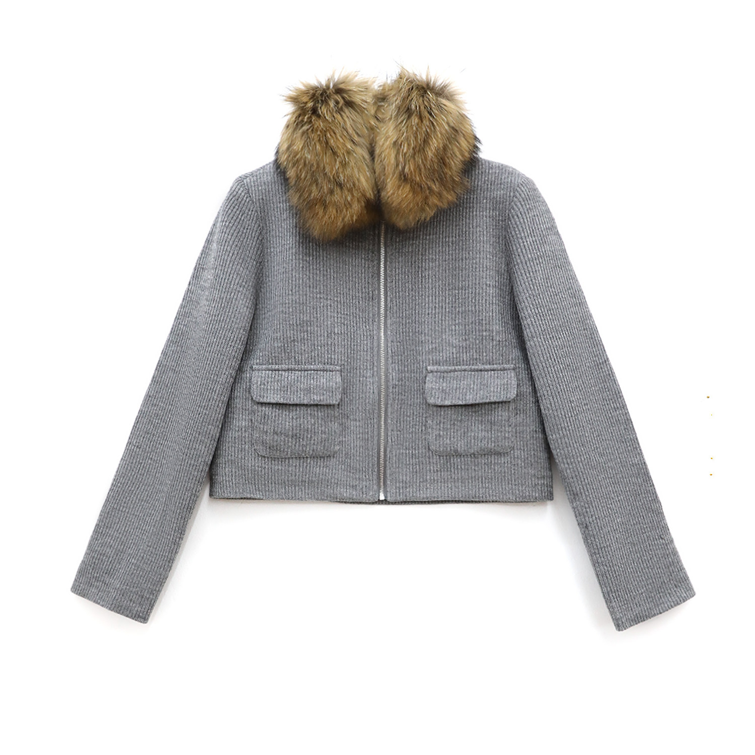 【北岛星河】小香风可拆卸狐狸毛领羽绒外套女高级感百搭短款外套,女装/女士精品,羽绒服,淘宝优惠券,粉丝福利购,淘宝优惠卷