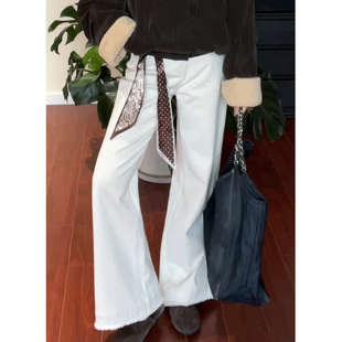 高腰显瘦宽松百搭阔腿牛仔裤 CIZZLEMORE 时尚 秋季 穿上就走