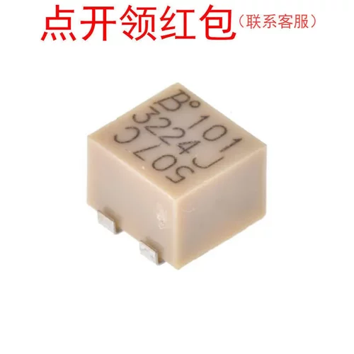 3224X-1-102E| Bourns/伯恩斯贴片电位器 1KΩ ±10% 多圈 1/4W