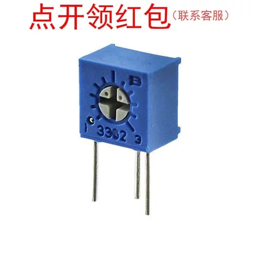 3362W-1-500LF| 伯恩斯电位器 50Ohm ±10% 1/2W 1转,侧调,微调