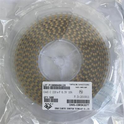 CA45-E004K687T 湘江贴片钽电容器2917 680uF 4V 10% 7343-43