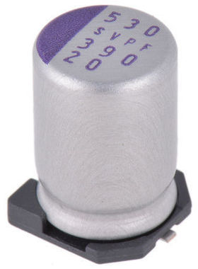 25SVPG15M 松下固态SMD铝电解电容器 15uf 25V ±20% OS-CON