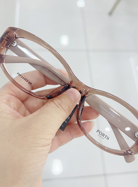 送镜片PORTS宝姿男女近视高度数眼镜POF22514 POF24402 POM62307