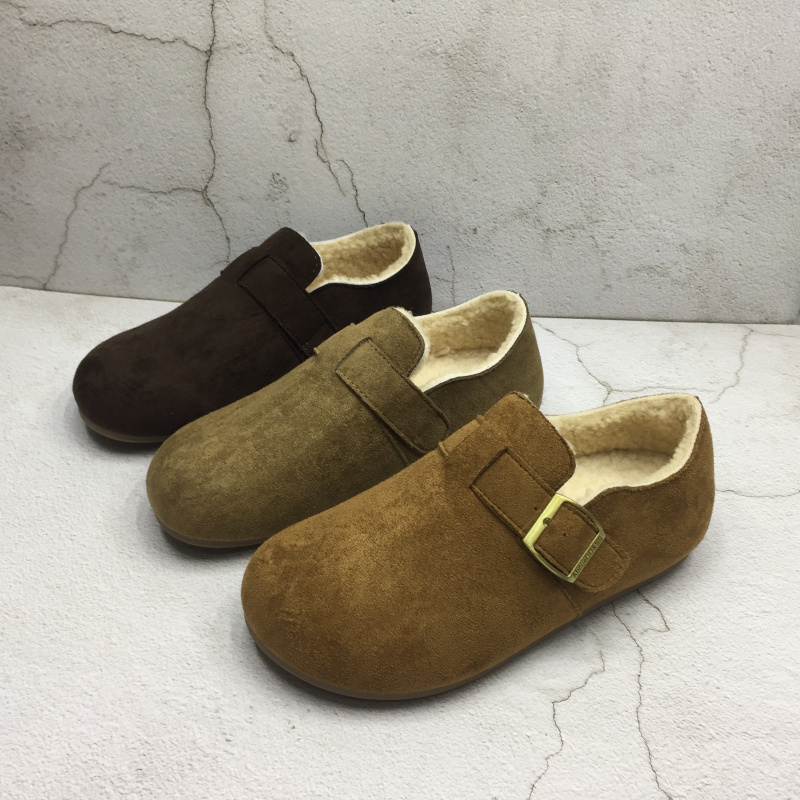 品牌撤柜2025秋季新款断码处理时尚女鞋绒里舒适内增高休闲圆头鞋