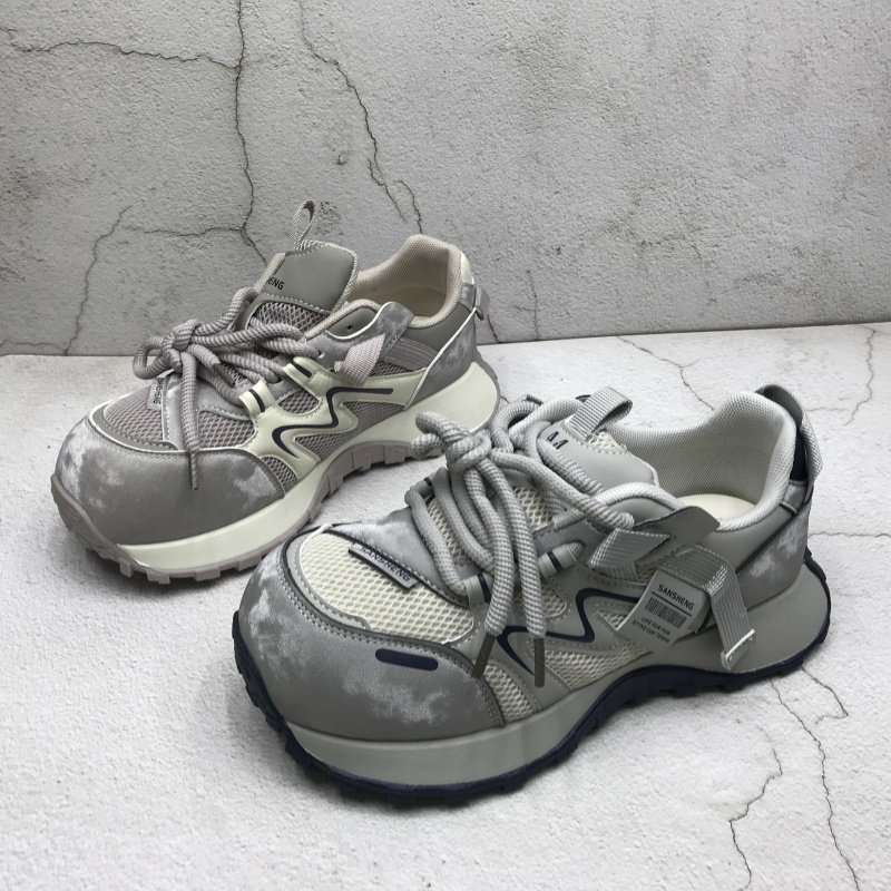 品牌撤柜2026春季新款断码处理女鞋圆头百搭厚底透气老爹风运动鞋,女鞋,时尚休闲鞋,淘宝优惠券,粉丝福利购,淘宝优惠卷