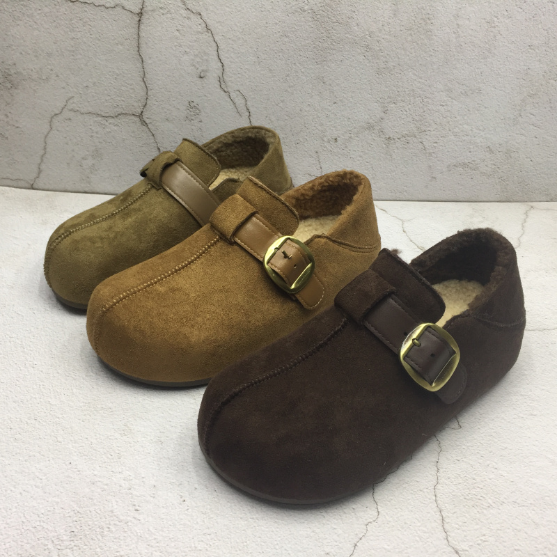 品牌撤柜2025冬季新款断码处理时尚女鞋加绒保暖内增高舒适圆头鞋