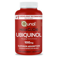 美国qunol还原性辅酶Q10泛醇mega ubiquinol软胶囊还原型100mg thumbnail 5
