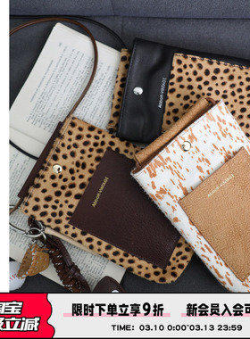 AbbottVINTAGE【手机包plus】定制马毛小包头层牛皮秋冬斜挎女包