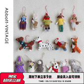 AbbottVINTAGE 包包挂件配饰 尼泊尔手工羊毛毡挂件