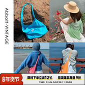 AbbottVINTAGE 多巴胺天丝包 双层布包时髦百搭轻便大容量女包