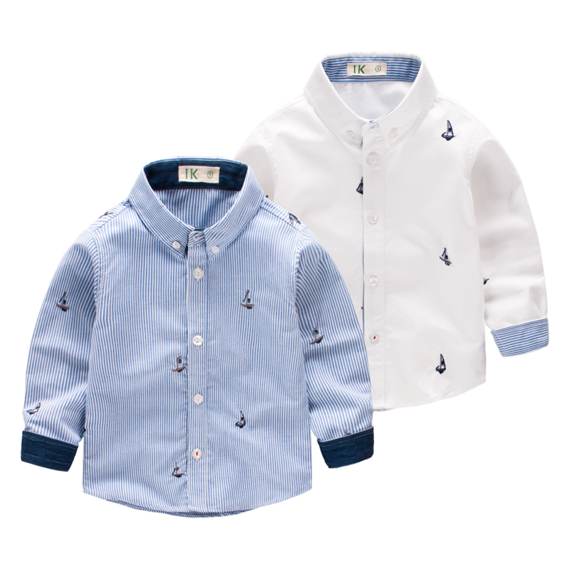 Chemise garcon à manche longue - Ref 2074271 Image 1