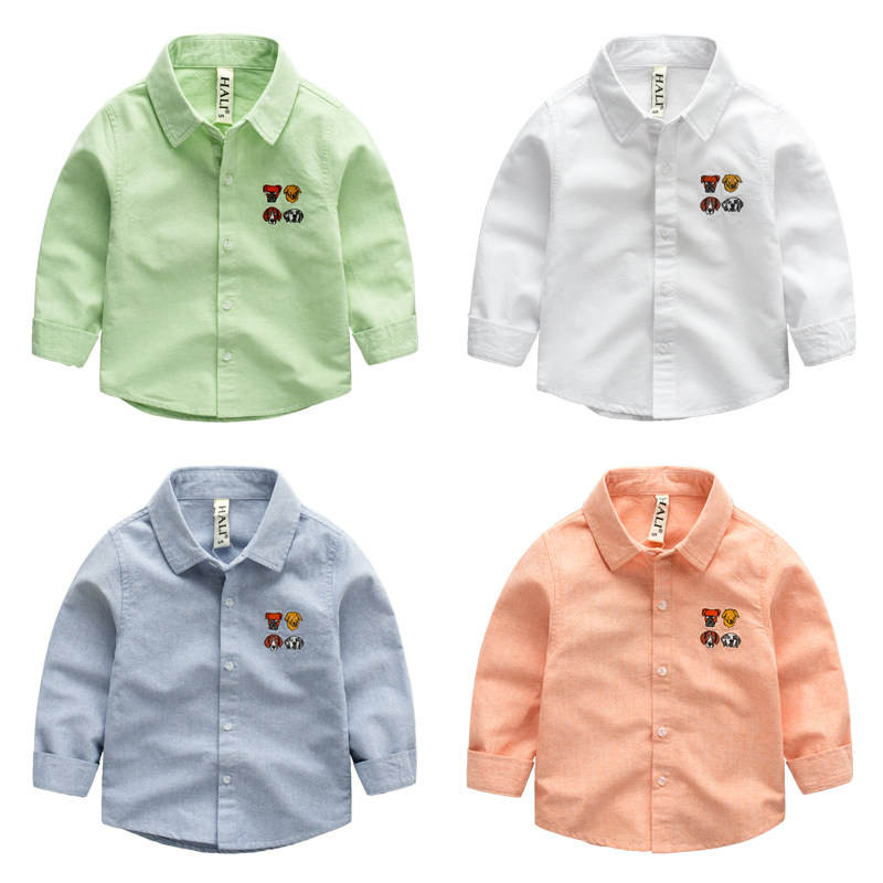 Chemise garcon à manche longue - Ref 2079497 Image 1