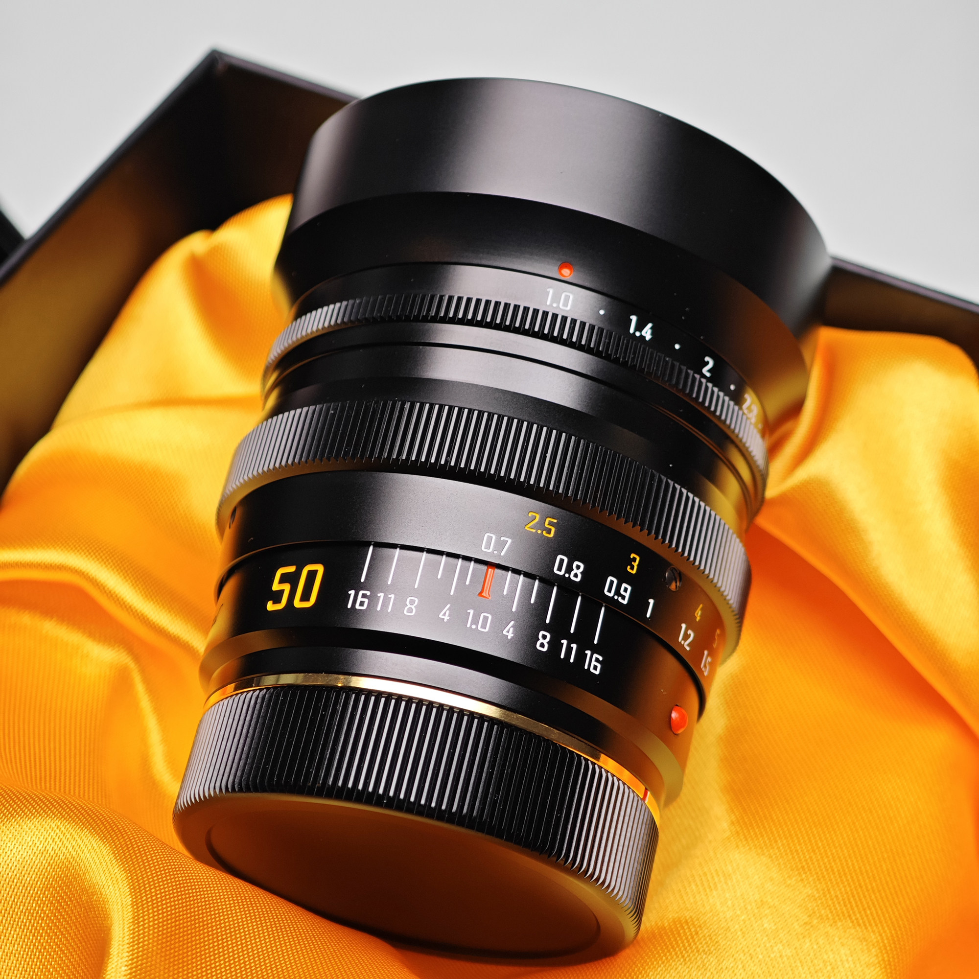 铸镜师DJoptical 50mm F1.0 徕卡夜神定焦镜头D