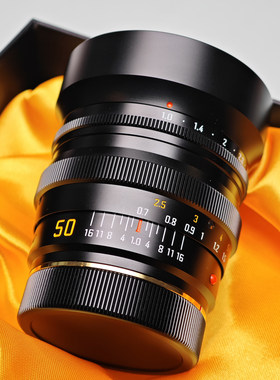 铸镜师DJoptical 50mm F1.0 徕卡夜神定焦镜头DJ 现货 东来军火库