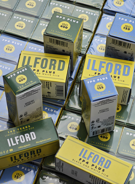ILFORD/依尔福 120/135黑白胶卷 145周年限定  27\28年到期 东来