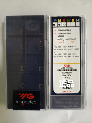 SPMX050204 YG602.   YG刀片刀粒原装正品