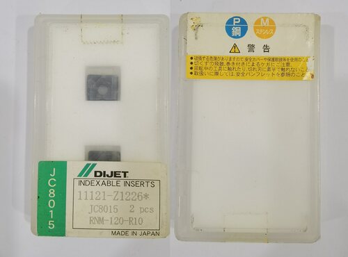 黛杰刀片RNM-120-R10 JC8015/JC8003  12R1圆鼻刀片