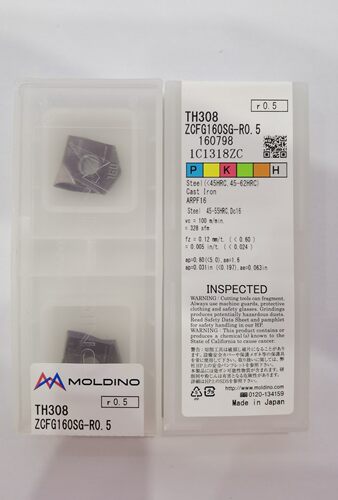 日立刀片ZCFG160SG-R0.5 TH308 圆鼻刀粒16R0.5原装正品