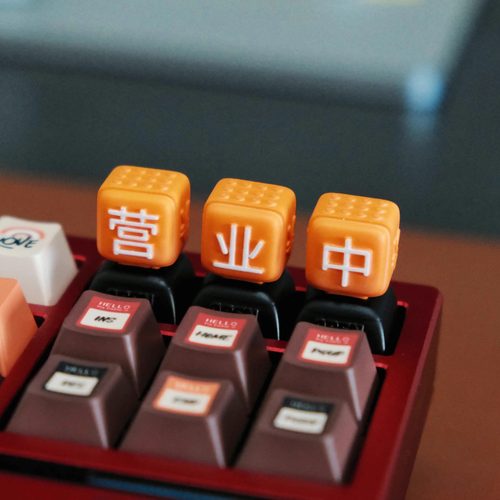 火箭锤营业个性键帽树脂个性键帽机械键盘键帽十字轴心可爱键帽