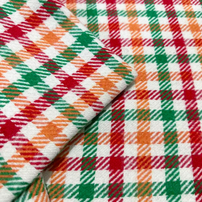 多巴胺格小香风羊毛粗花呢面料