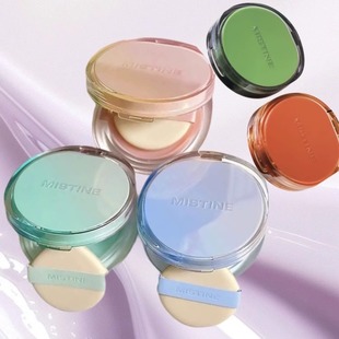 送替换装 混油丁达尔冰透粉 粉晶桃花气垫暹罗迷虹气垫BB霜遮瑕保湿