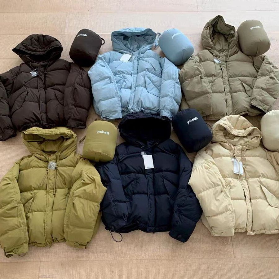 H360110459 韩版25冬休闲百搭时尚连帽温暖多色鸭绒羽绒服5