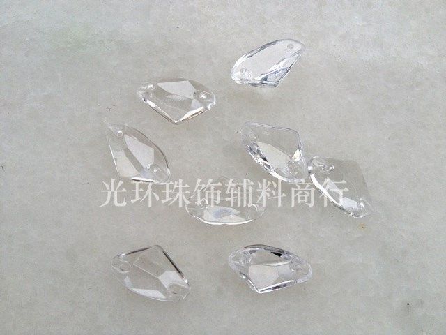 DIY亚克力钻 9*14mm异形透明手缝钻 服装辅料 珠饰辅料 可染色,饰品/流行首饰/时尚饰品新,其他DIY饰品配件,淘宝优惠券,粉丝福利购,淘宝优惠卷