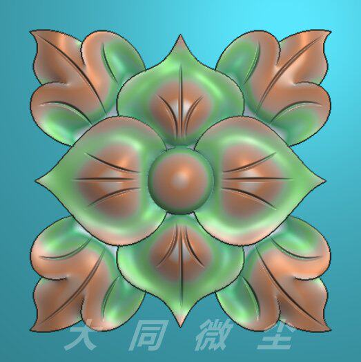 精雕图 灰度图 浮雕图 西洋花 欧式洋花 方块小花