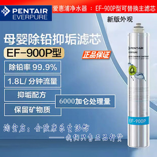 爱惠浦ef900p净水器正品防伪替换滤芯厨房龙头直饮自来水6倍除铅