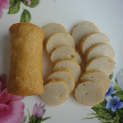 温州风味海鲜小吃下饭私房菜鱼饼真空包装5条装酒店酒席冷盘年货