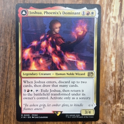 【莎莎的小窝】万智牌 MTG 不死鸟显化者约书亚 英文 FIN 最终