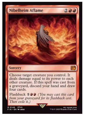 【莎莎的小窝】万智牌 Nibelheim Aflame/焚毁尼布尔海姆 FIN英平