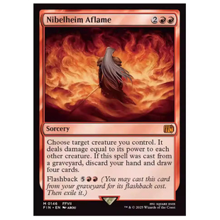 【莎莎的小窝】万智牌 Nibelheim Aflame/焚毁尼布尔海姆 FIN英平