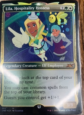 【莎莎的小窝】万智牌 Lila Hospitality Hostess 英文 闪unf 262