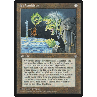 【莎莎的小窝】万智牌 寒冰鼎镬 冰雪时代 英文平