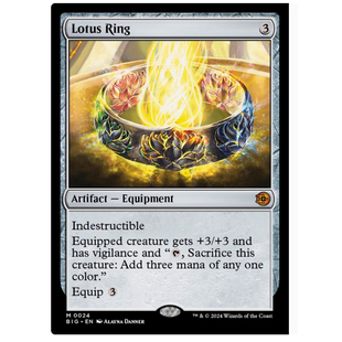 【莎莎的小窝】万智牌  BIG 莲花戒 光雷 满载而归 英文扩画平/闪