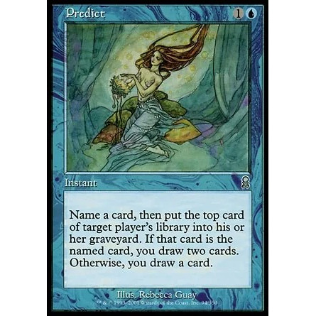 【莎莎的小窝】万智牌 预测 奥德赛 简中 平