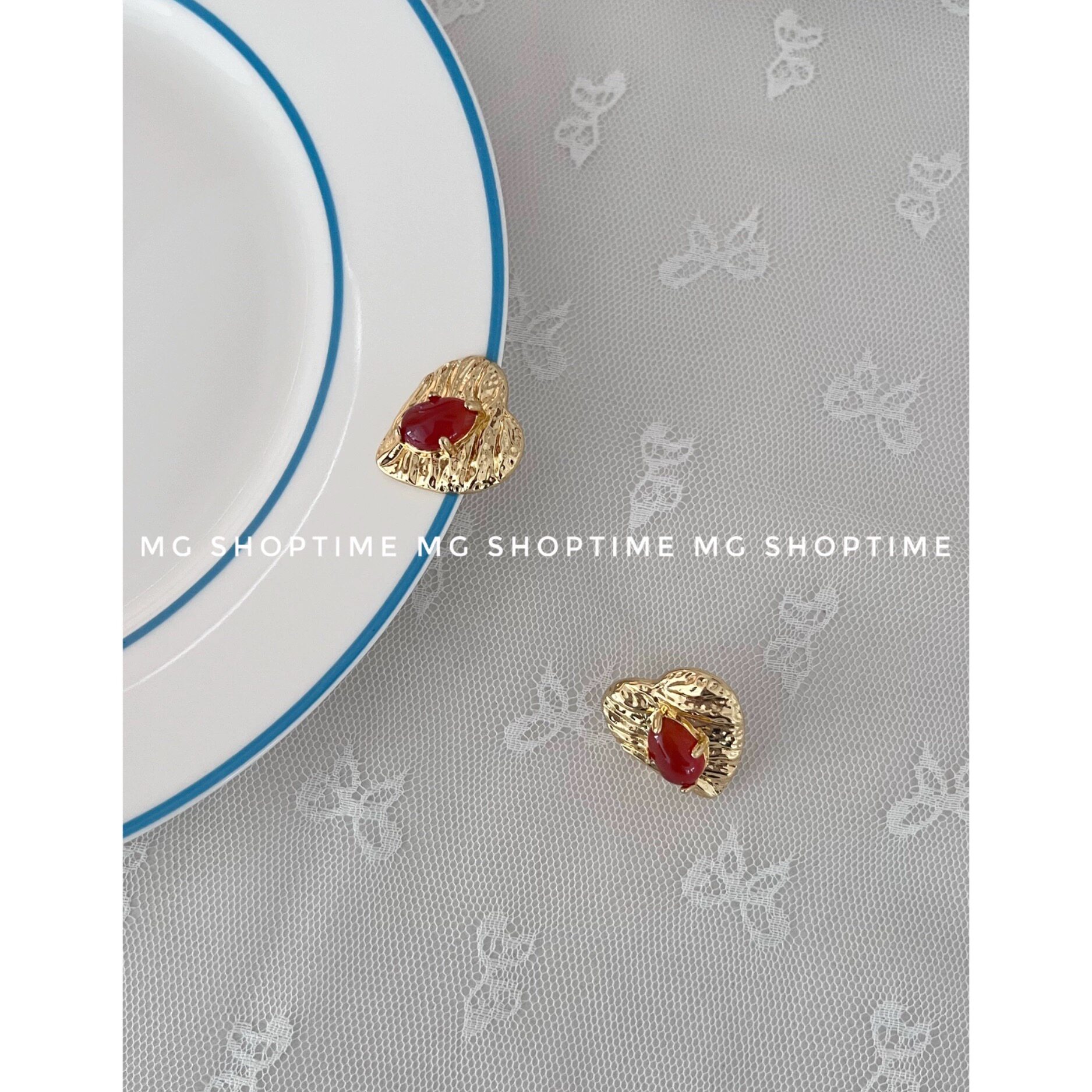 MG SHOPTIME韩小众设耳钉